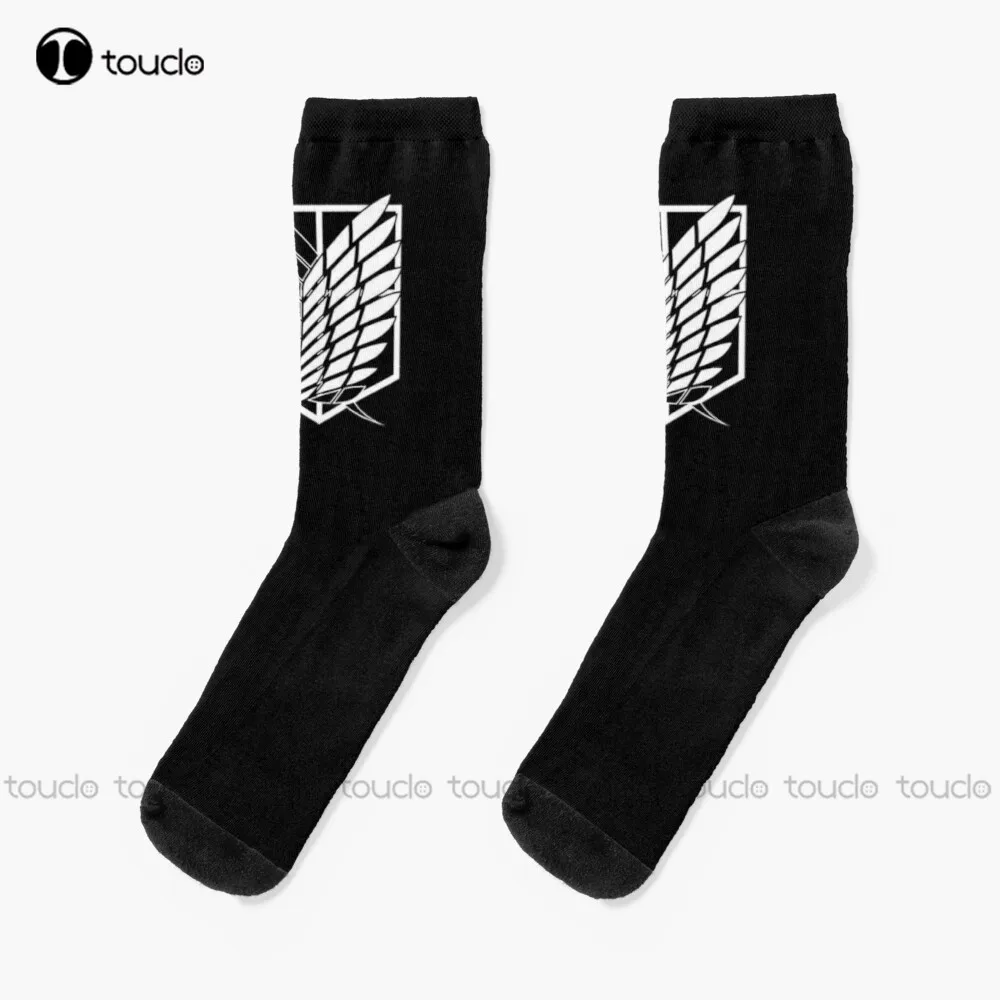

Attack On Titans Socks Cool Socks Personalized Custom Unisex Adult Teen Youth Socks 360° Digital Print Halloween Christmas Gift