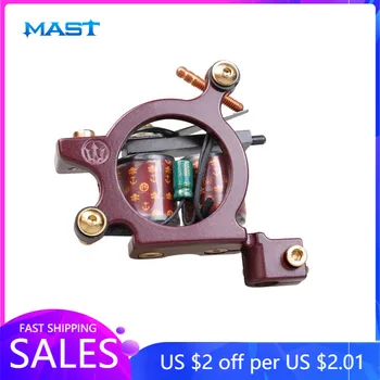 

Tattoo Machine Pure Copper Wrap Coils Cast Iron Frame Shading Tattoo Guns Tattoo Power Supply