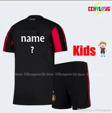 Коллекция года, детская JerseySoccer Jersey, 19/20 для мальчиков, Pogba Nagbe Barco Gressel MARTINEZ ALMIRON, футбольные футболки+ штаны - Цвет: kids