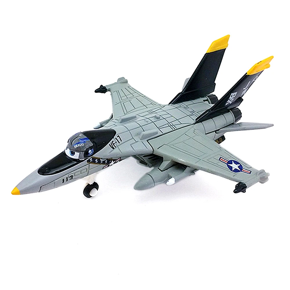 ディズニーピクサー飛行機船上航空機 Bravo 1 55 金属ダイキャストおもちゃ飛行機モデル子供のためのクリスマスギフト Aliexpress