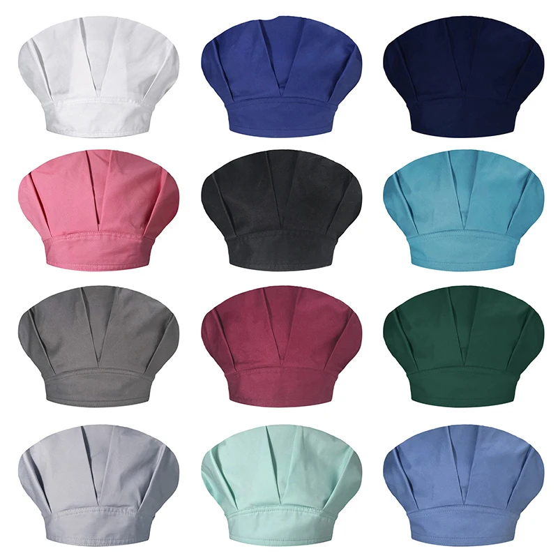 24Styles Elastic Nurse Hat Cotton Adjustable Love Print Bouffant Oil-proof Dust-proof Surgical Hat Hair Cover Medical Equipment