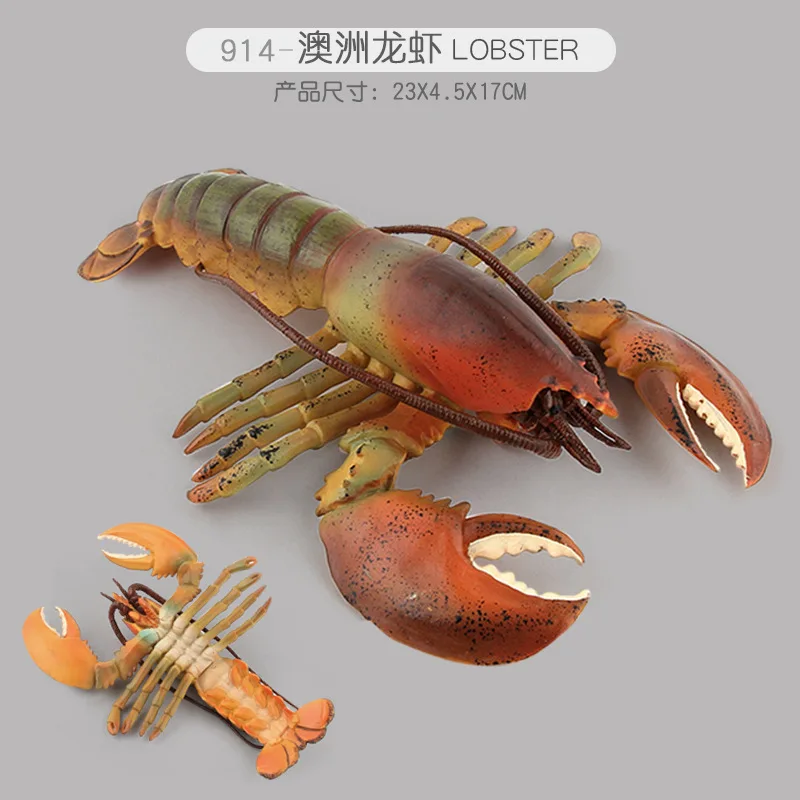 Модель океанской жизни игрушка образование море животное КИТ Акула Осьминог рыба игрушечные Пингвины для детей Декор подарок - Цвет: 914