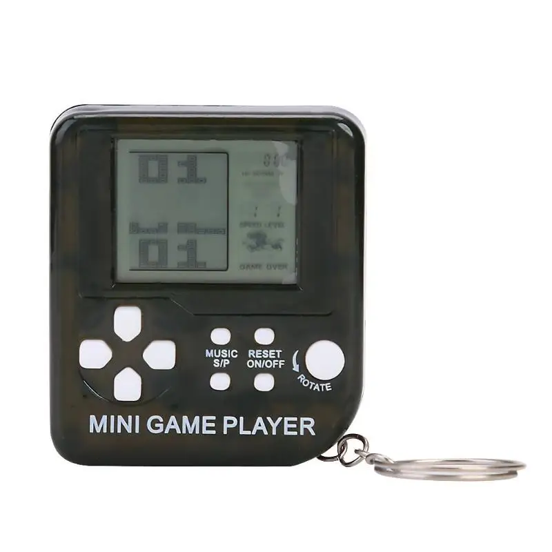 Ностальгический ретро 26 игр консоль брелок мини тетрис игровой плеер для детей Портативные мини-Электронные домашние питомцы карманная игра консолей - Цвет: D006
