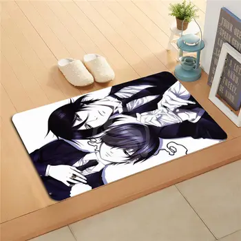 

as&w195 Custom Kuroshitsuji full Doormat Home Decor Door mat Floor Mat Bath Mats foot pad ty-718w195g