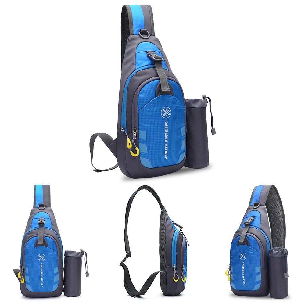 Outdoor Sports Sling Backpack Fitness Running Chest Crossbody Bag Shoulder Bag Men Women Travel Gym Daypack Running Bag