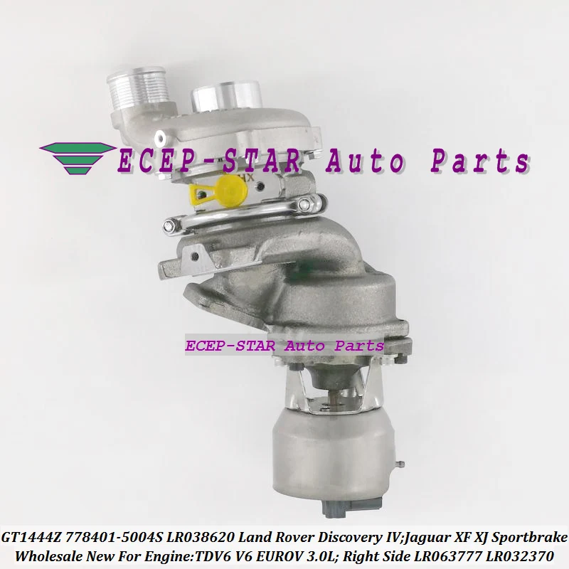 С Приводом Turbo GT1444Z 778401 778401-5006S LR038620 LR032370 LR063777 для Land Rover Discovery 4 IV TDV6 V6 EURO V 3.0L |