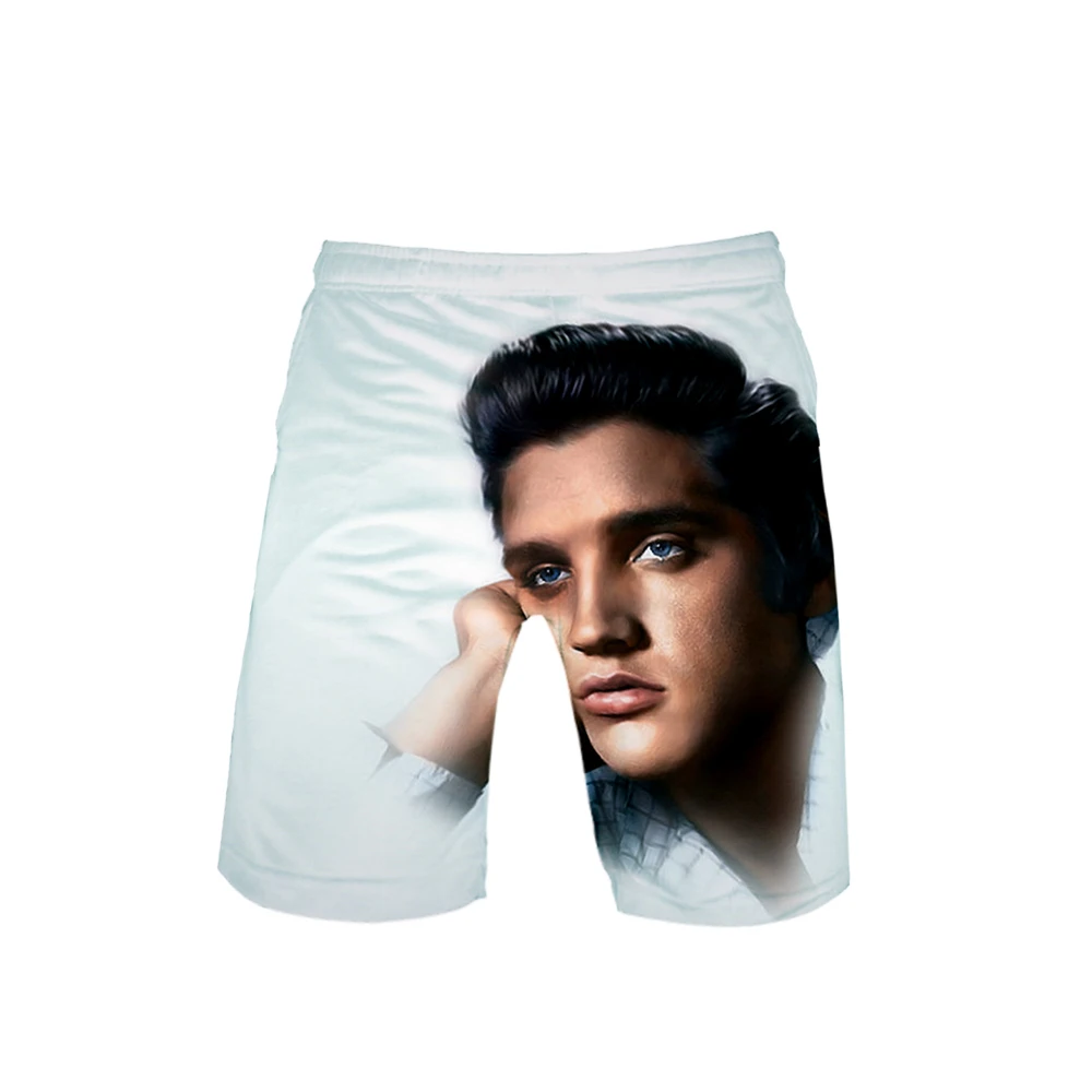 Elvis Presley рок-певец и актер мужские шорты летние новые быстросохнущие пляжные шорты мужские хип-хоп пляжные шорты, плавки