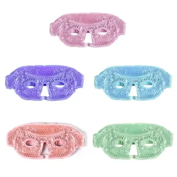 

Beauty Sleeping Beads Hot Cold Ice Eye Mask Reduce Dark Circles Relieve Fatigue Lessen Eyestrain Soothing Tired Eyes