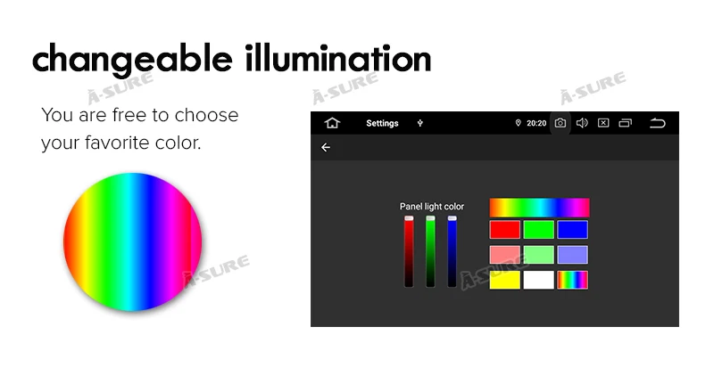 Discount A-Sure 2 Din 8 Core 4G Android 9.0 Auto Radio GPS DVD Player Navigation For Mercedes-Benz A/B Sprinter Vito Viano VW Crafte 17