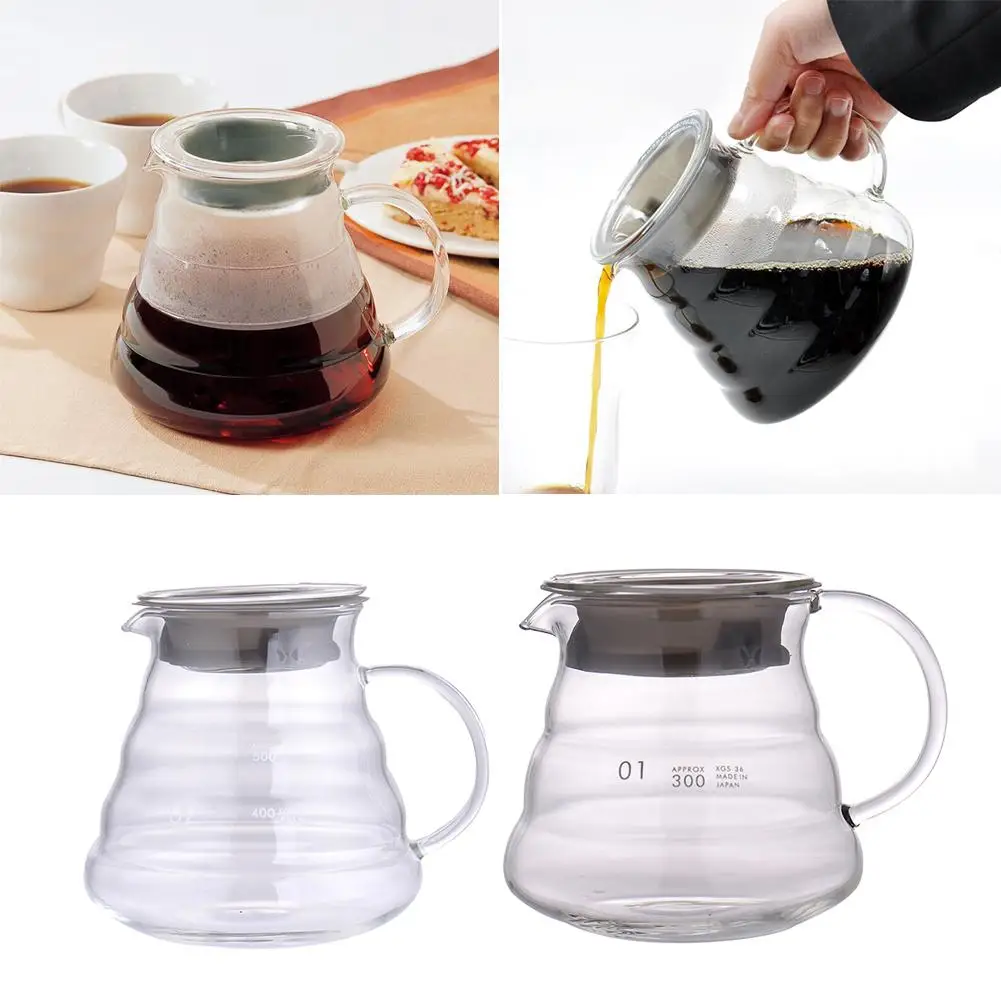 Термостойкий стеклянный кофейник с воронкой горшок капельная бутылка-чайник для воды бариста залейте над кофе кувшин Творческий кофе машинка