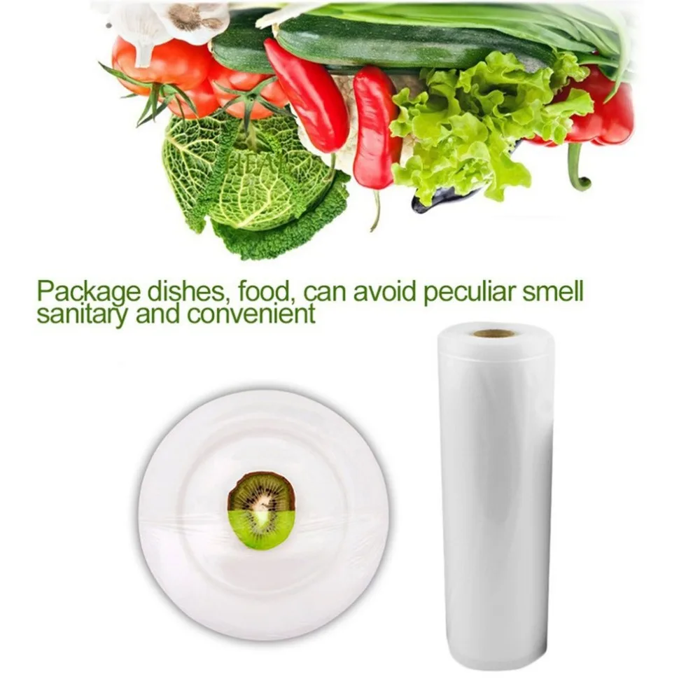 Vacuum Machine Vacuum Roll Bag Sealing Food Vacuum Packing Plastic Film Bag Transparent For Food Packing Preservation