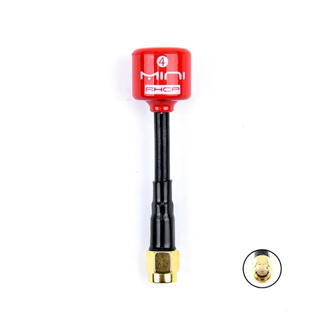 5.8G BlackSheep / Lollipop 4 RHCP Antenna High Gain 2.8Dbi FPV Transmitter/Receiver SMA/RP-SMA/MMCX/UFL for RC FPV Racing 5