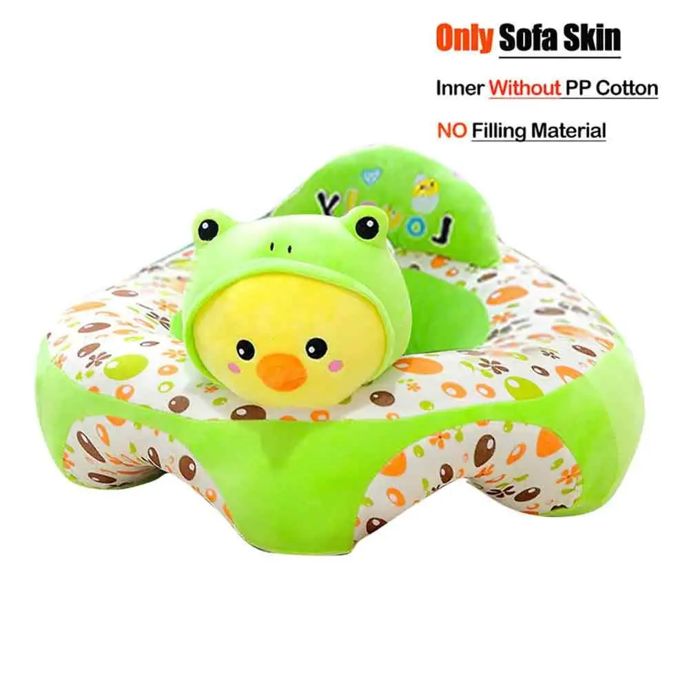 Sofa Cover B2 Детские диванные сиденья Поддержка новорожденный младенец учится сидеть креативный диван стул мягкое анти-падение сиденье для малыша гнездо пуховка с хлопком - Цвет: Sofa Cover B2