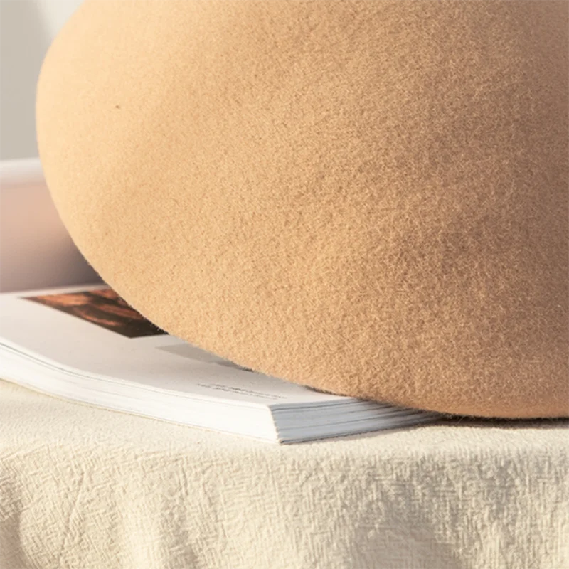 New fashion ladies beret hat 100% wool retro warm wool winter ladies beret french artist beanie hat sweet girl gift wool beret