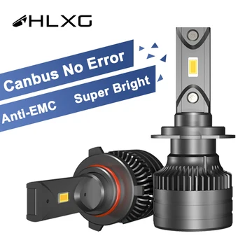 

HLXG Canbus H4 H7 LED Car Headlight 12V 14000LM 6000K Lamp 9005 HB3 9006 HB4 H8 H9 H11 LED lampada Lamp light Bulb 60W No errror