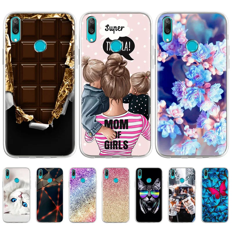 Case For Huawei Y7 Pro Case For HuaweiY7 Pro 2019 Y7 Prime 2018 Y7A Y7p Y 7 Soft TPU Phone Coque Fashion Phone Back Cover Funda
