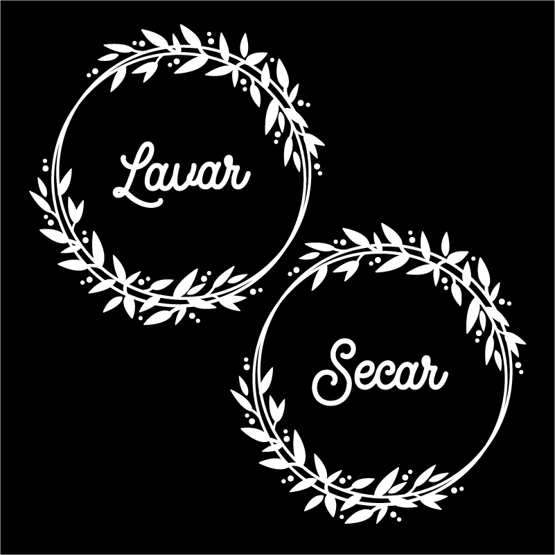Wall Decal Quote Sticker Vinyl Art Mural Letter Wash Dry Fold