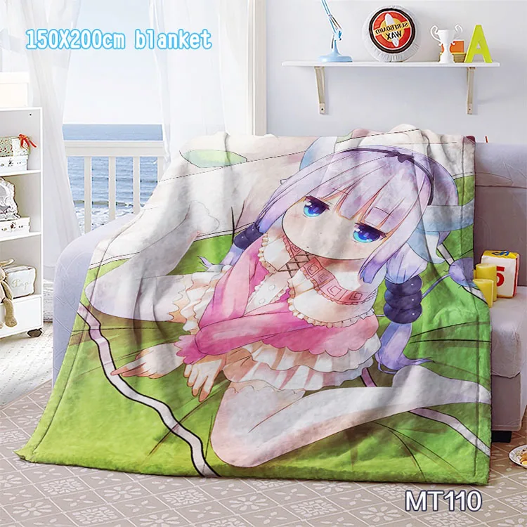 IVYYE Dragon Girl Аниме индивидуальное одеяло плюшевое бархатное теплое украшение кровать для дома плед для дивана s унисекс подарки Новинка