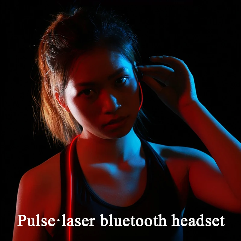 Беспроводная Спортивная стереогарнитура WK Pulse Laser Bluetooth 5 0|Наушники и гарнитуры| |