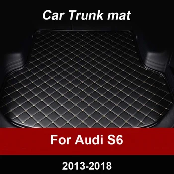 

APPDEE Car trunk mat for Audi S6 2013 2014 2015 2016 2017 2018 cargo liner carpet interior accessories cover