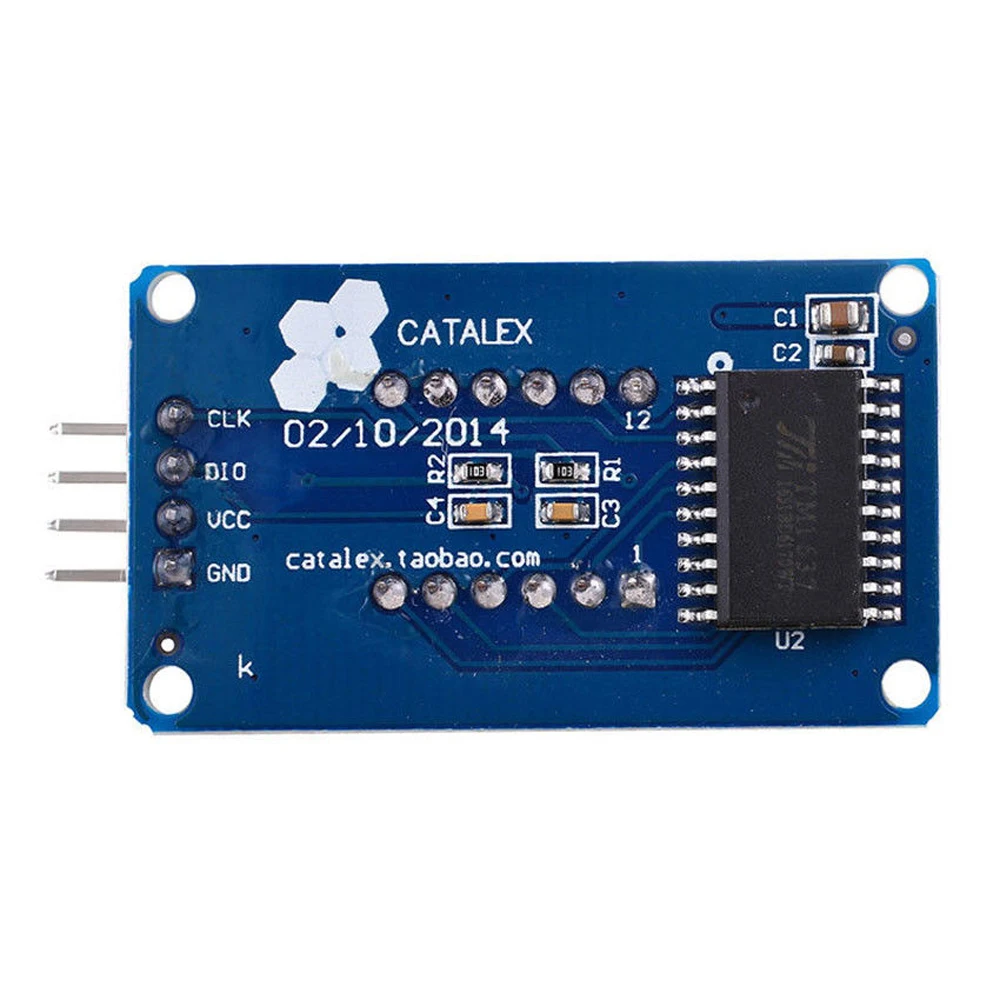 TM1637 светодиодный модуль дисплея для Arduino 7 сегментный 4 бита 0,36 дюймов часы красный анод цифровая трубка четыре последовательных платы драйвера пакет