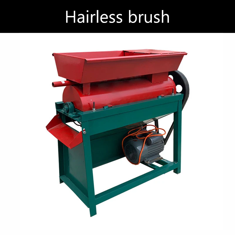 Hairless brush Автоматический бытовой зеленый грецкий орех пилинг машина - Цвет: Hairless brush