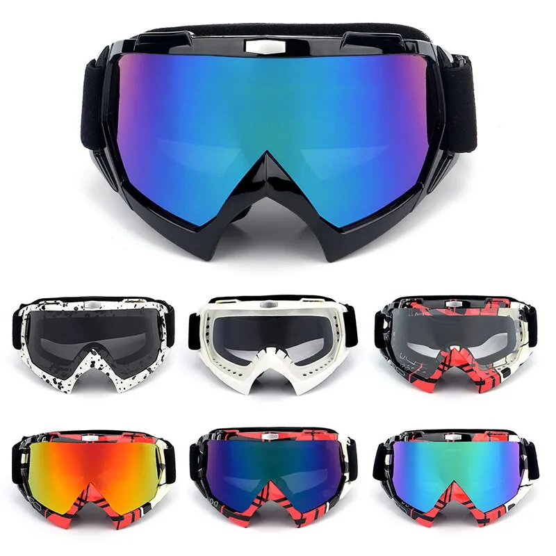 

Ski Sport Goggles Snowboard Mask Winter Snowmobile Motocross Sunglasses Windproof UV Protection Off-road Goggles New