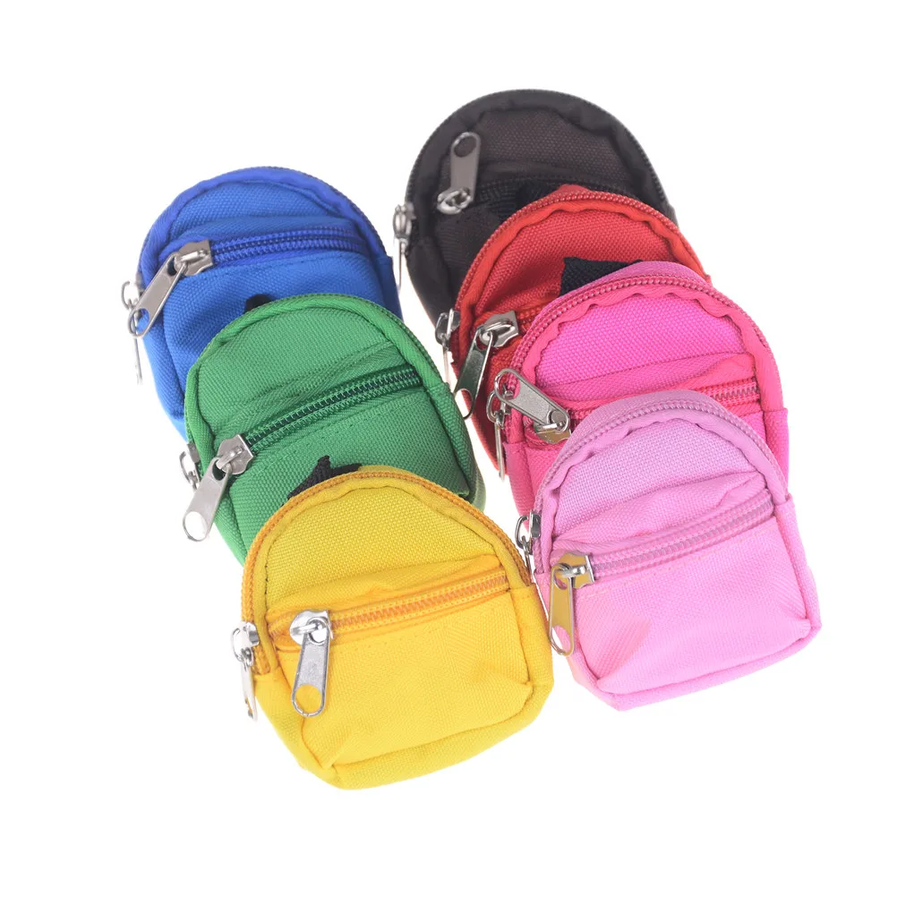 Mochila de muñecos para niños, bolsa de accesorios, Mini juguetes, regalos bonitos para muñecas de 30CM