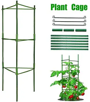 

Climbing Plant Support Cage Garden Trellis Flowers Stand Rings Tomato Support Durable Creative Climbing Vine Rack Tomato Cage