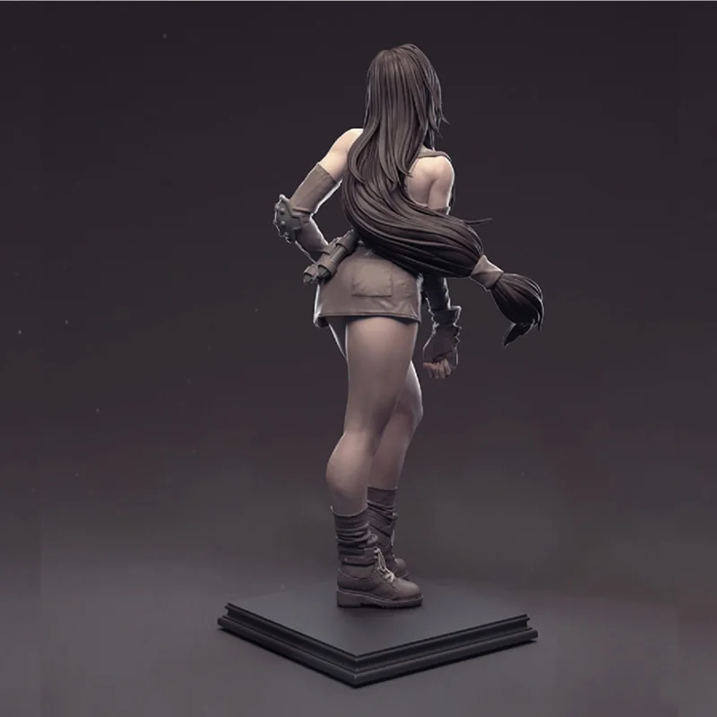 1/6 фантазия VII ADVENT дети Tifa Неокрашенная фигурка из смолы Разобранная модель