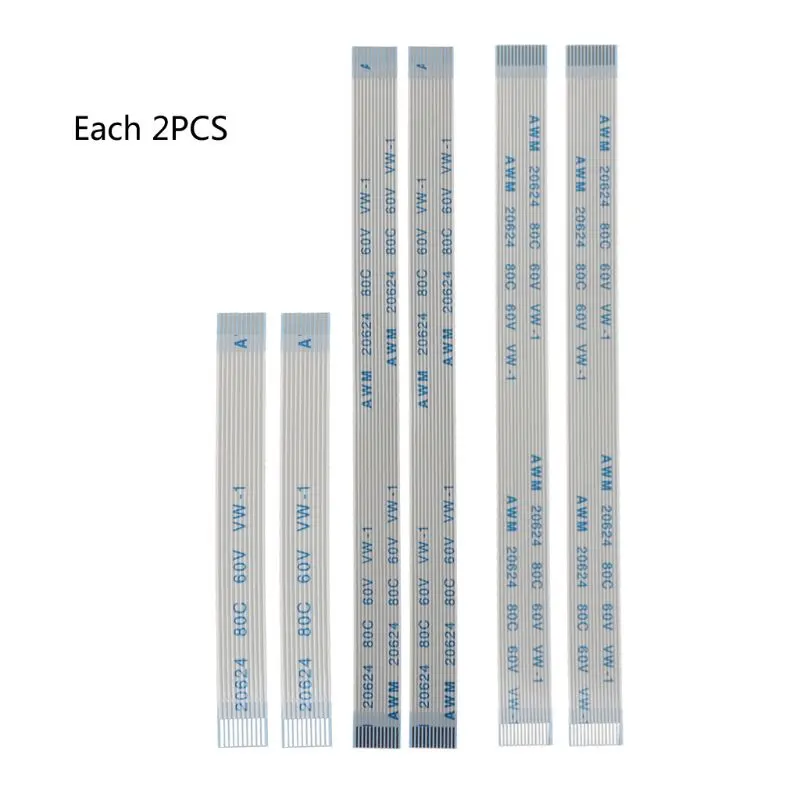 6Pcs 10Pin 12Pin 14Pin Touch Pad Power Button Switch Ribbon Flex Cable For PS4 Controller Charging Board