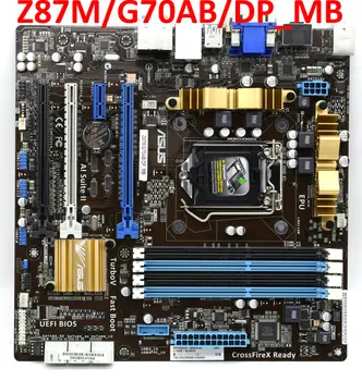 

For ASUS Z87M/G70AB/DP_MB LGA1150 Z87 DDR3 M-ATX motherboard