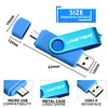 Unidad flash USB JASTER OTG de alta velocidad, 64 GB, 32 GB, 16 GB, 8 GB, 4 GB, almacenamiento externo, doble aplicación, Micro USB ► Foto 3/6