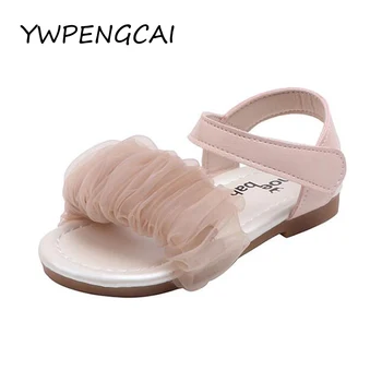 

2020 Summer Baby Toddler Girl Sandals Size 21-30 Girls Ankle Strap Sandals Pink, White, Black