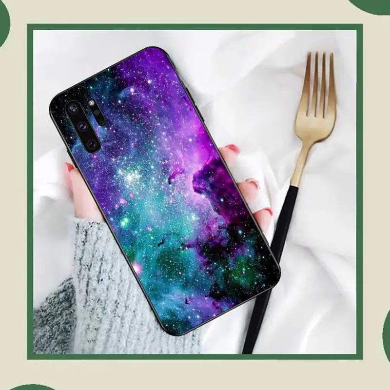 TOPLBPCS pace для galaxy universe Star Dark мягкий черный чехол телефона Samsung Note 3 4 5 7 8 9 10 20 pro lite ultra