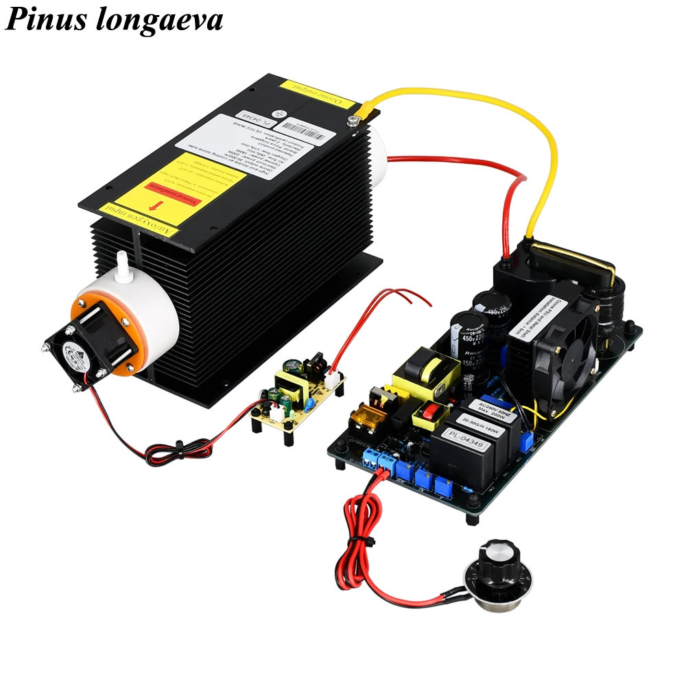 CE FCC ROHS Patented product 20G 30G/H 20grams adjustable high-end ozone generator with internal electrode heat sink ozone oil
