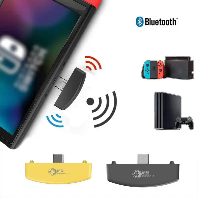 Bluetooth Headset Converter With Microphone For PS4 PS3 PC USB Headphone Receiver Wireless Adapter Audio K3B3