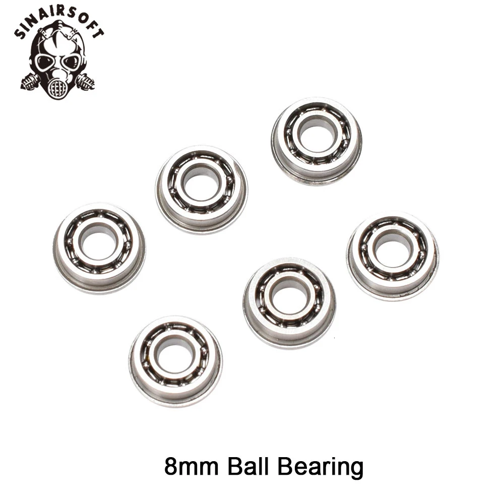 7mm Stainless Steel High Precision Ball Bearing Fit Airsoft AEG Ver.2/3 Gearbox For Hunting Paintball Shooting Accessories