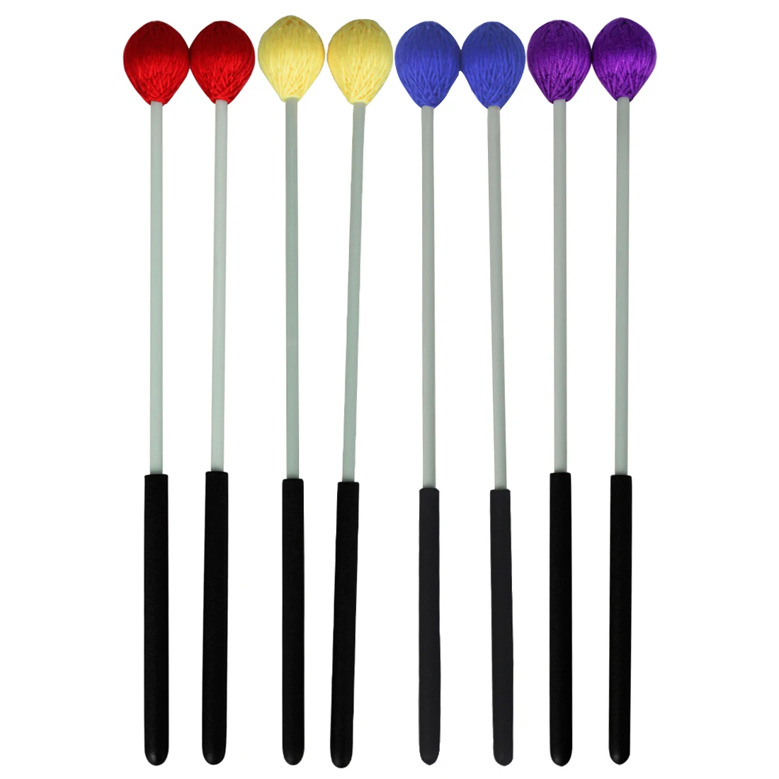 1 пара Средний маримба палка Mallets ксилофон Glockensplel молоток с ручки из бука ударный инструмент Аксессуары Mallets