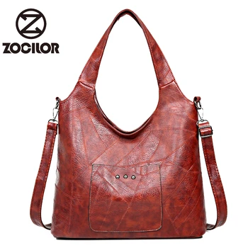 

Fashion Women's Crossbody Bag Handbag New Retro High Quality PU Leather Shoulder Bag For Women 2020 Solid Color Designer Handbag