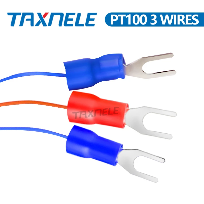 Temperature Sensor Digital Temperature Controller 400 800 degree M6 Screw K J PT100 1M-3M Cable RTD Thermocouple Oven Temperature Sensor