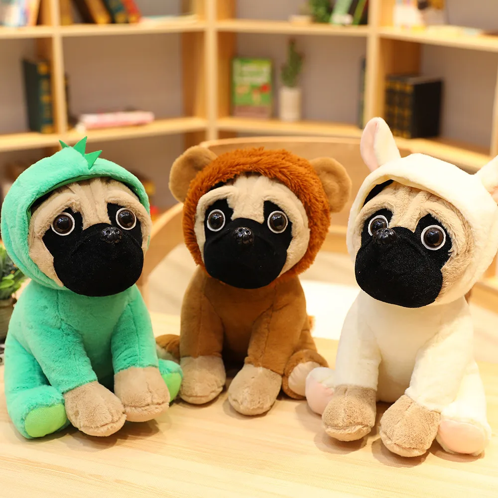 1 шт. 20/35 см kawaii собака Шарпей обратиться к динозавра или льва плюшевые игрушки куклы для Для детей прекрасные рождественские день рождения подарки игрушка