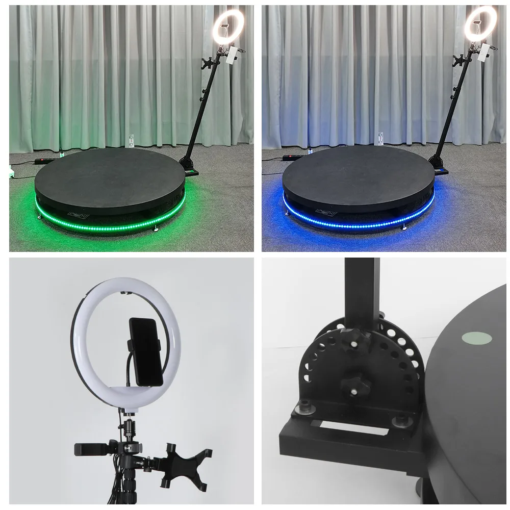 360 Degree Spin Camera Photo/Selfie Booth Platform with Slow Motion