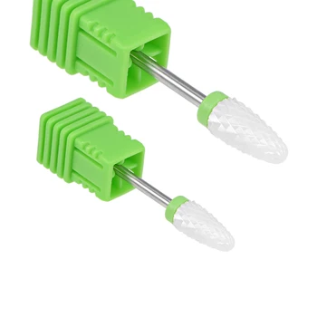 

uxcell Nail Drill Bits 3/32 Inch Electric Nails File Bit for Manicure Pedicure LL39-2pcs