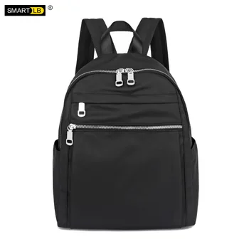 

2020 new women's shoulder bag ladies large capacity travel bag fashion casual solid color zipper backpack