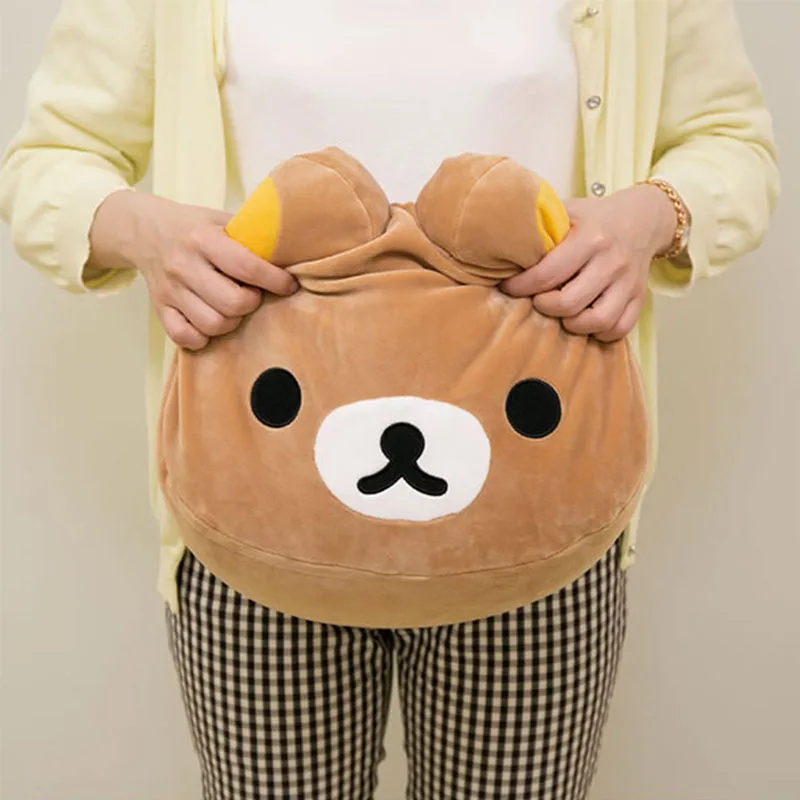 

Japanese Genuine Rilakkuma Easy Bear Modeling Cute Cartoon Plush Pillow Pillow Send Girls