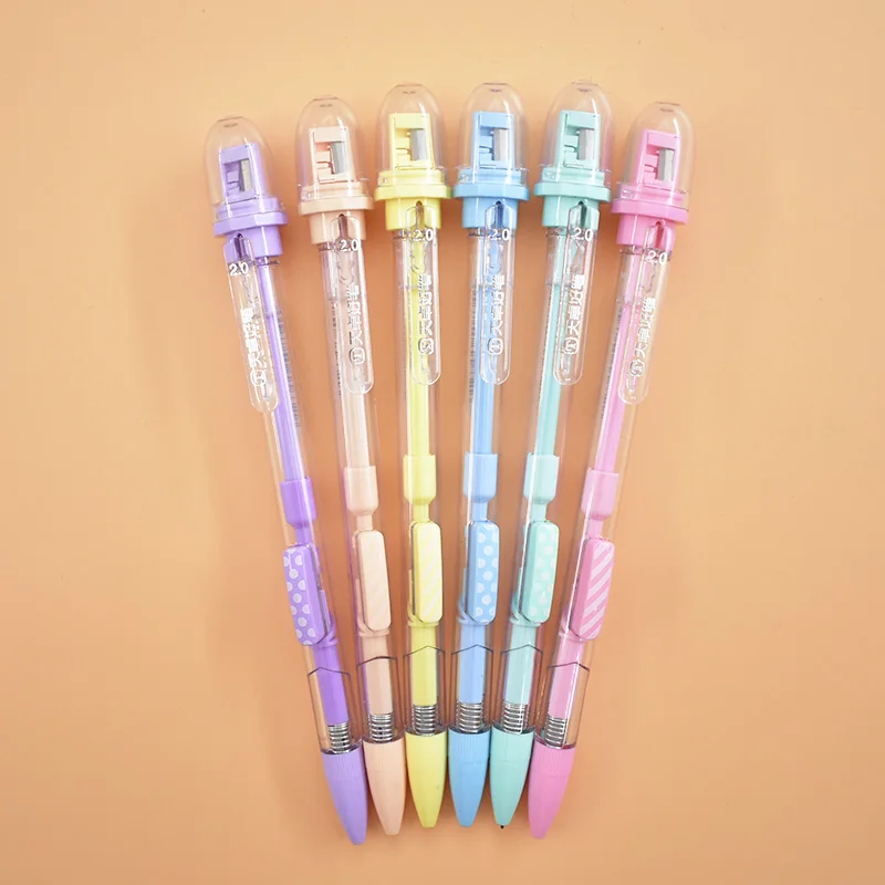 1 шт. 2 0 мм милый кролик механический карандаш Kawaii морковь автоматические