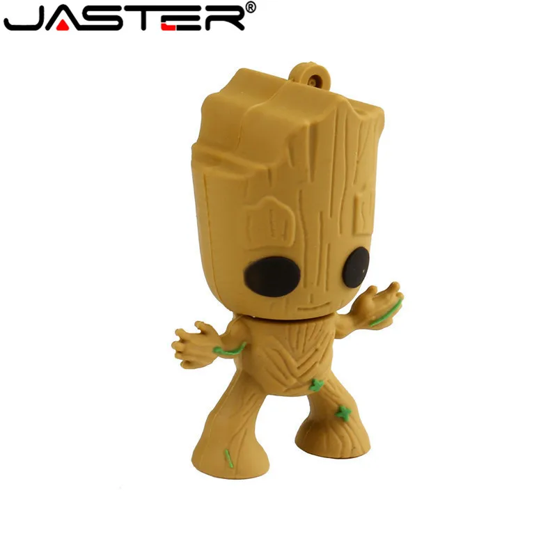 JASTER прекрасный дерево человек usb флэш-накопитель мультфильм Дерево Флешка 4 ГБ 8 ГБ 16 ГБ 32 ГБ 64 Гб карта памяти U диск