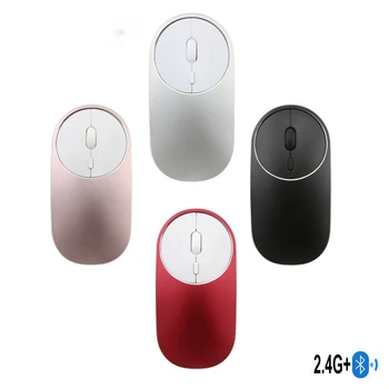 

Wireless Silent Mouse Bluetooth Optical Computer Mause Ergonomic Rechargeable Pink Girl USB Mice Noiseless PC Office For Xiaomi