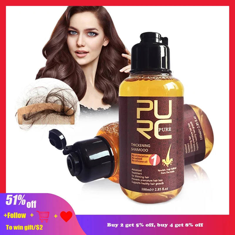 Reproductores Ginseng de hierbas champú crecimiento del pelo esencia tratamiento para el crecimiento del cabello suero reparación cabello raíz espesar el cuidado del cabello